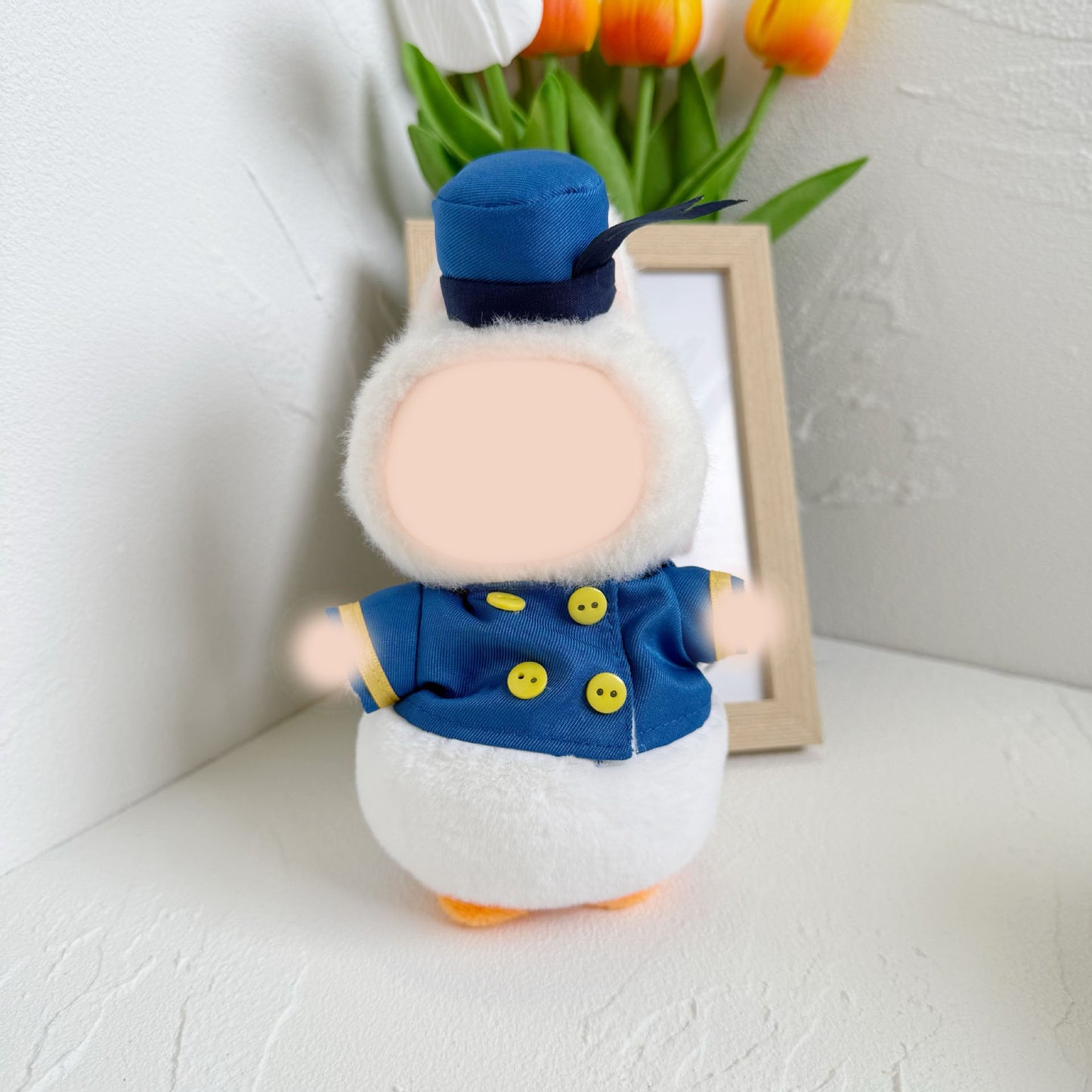 1, 2 generation doll clothes Internet celebrity navy duck, doll navy Donald duck dress up
