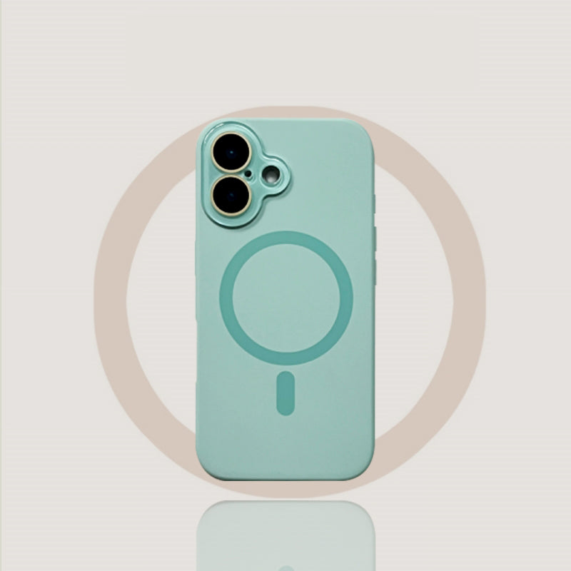 Magnetic liquid silicone phone case, suitable for iPhone 17/16/15/14/13 case