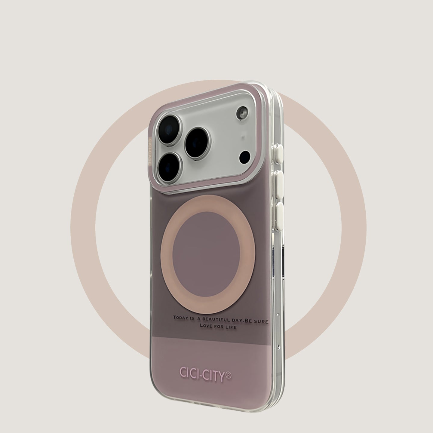 Magnetic phone case, frosted hard shell, suitable for iPhone 17/16/15/14/13 case