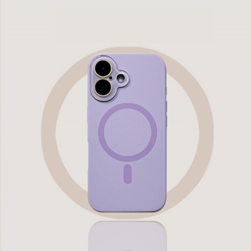 Magnetic liquid silicone phone case, suitable for iPhone 17/16/15/14/13 case