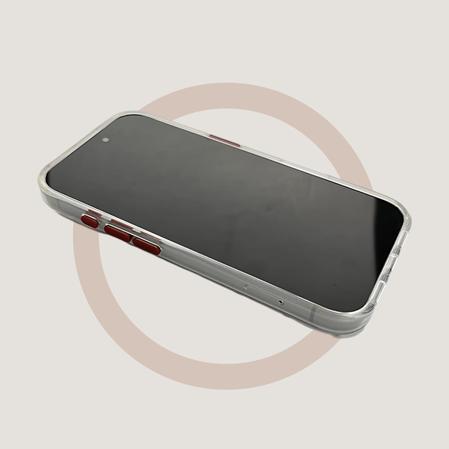 Frosted hard case, Red Polka Dots, suitable for iPhone 17/16/15/14/13 cases