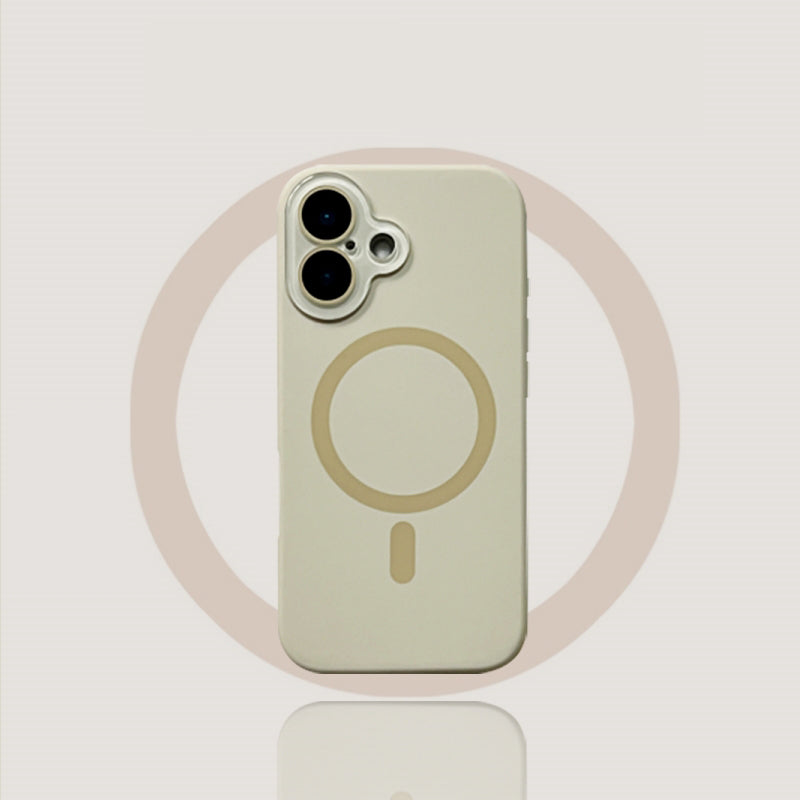 Magnetic liquid silicone phone case, suitable for iPhone 17/16/15/14/13 case