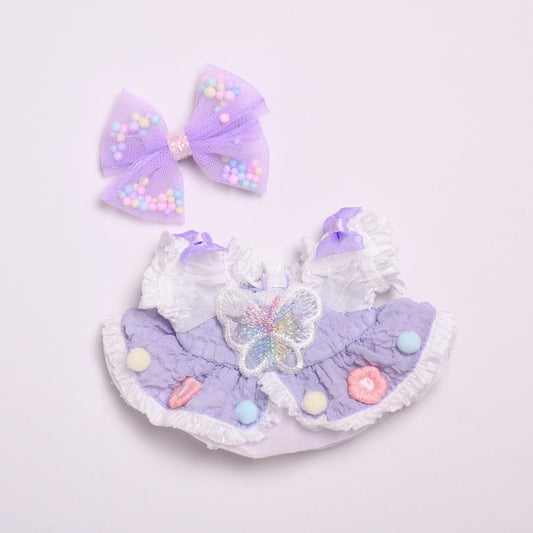 17CM pendant doll clothes cute princess dress set doll keychain clothes