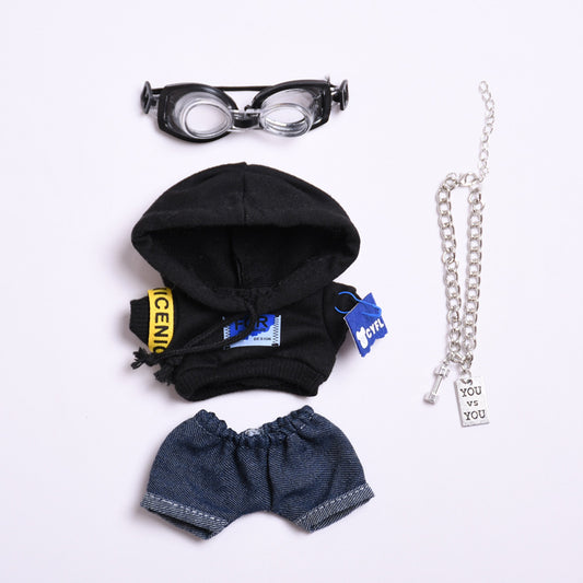 1,2 generation pendant doll clothes pilot suit jacket