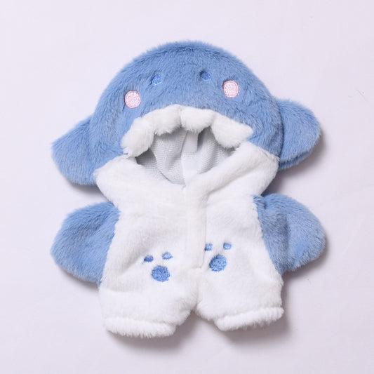 1,2 generation pendant doll clothes, penguin shark onesie