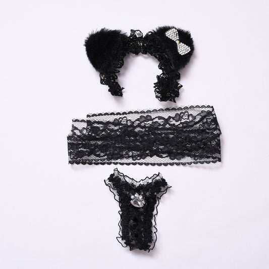 1,2 generation doll pendant clothes, lace blindfold set, vinyl doll wearing baby clothes