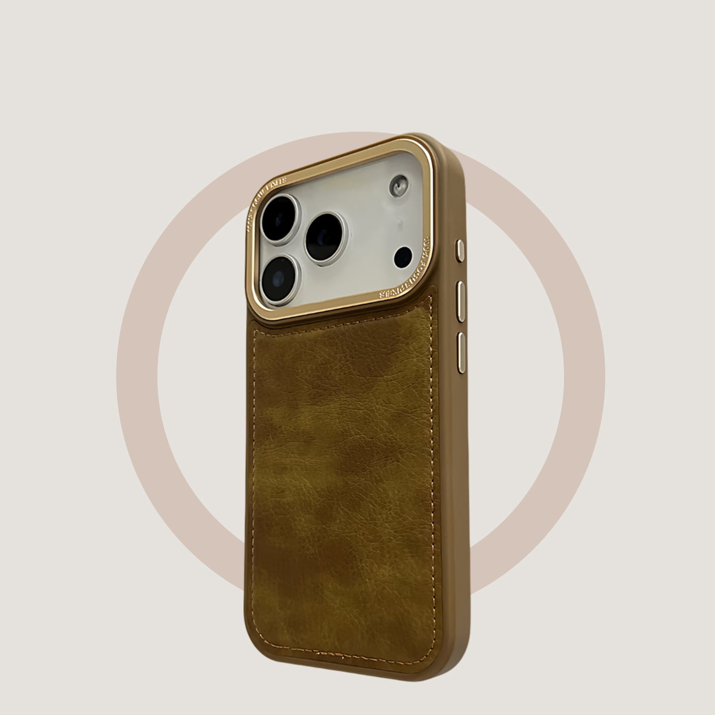 Leather case, retro dark brown, suitable for iPhone 17/16/15/14/13 Case