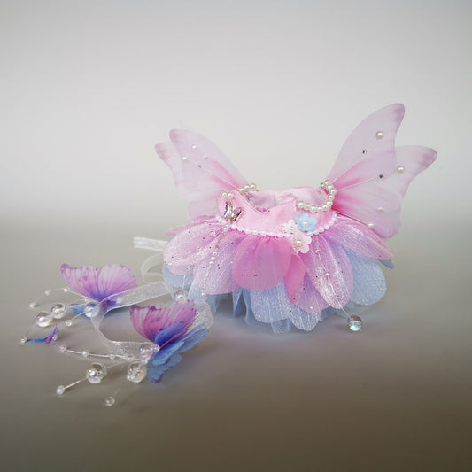 17CM doll clothes seat doll clothes, butterfly fairy