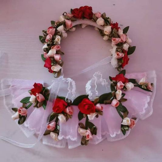 17CM doll clothes sit doll clothes, rose fairy